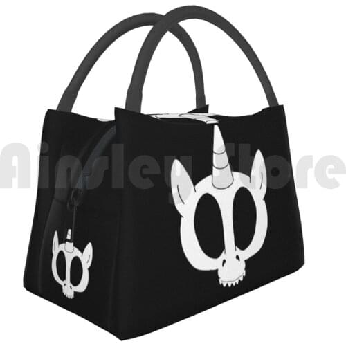 Portable Insulation Bag The Ponisher Punisher Brony Broney Mlp Twilight Skull Horror Geek Nerd