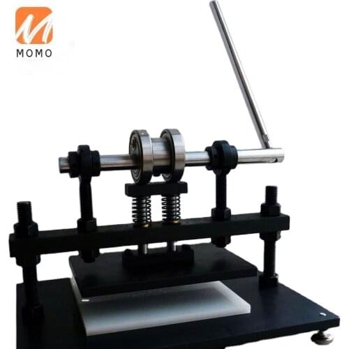 Manual die cutting machine, leather leather indentation / cutting machine, punch leather die cutting machine
