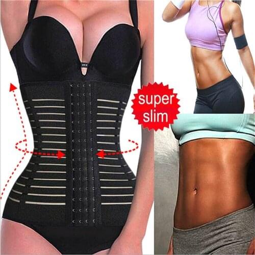 Women waist trainer binders shapers modeling strap corset slimming Belt underwear body shaper shapewear slimming belt tummy
