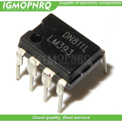10PCS LM393P DIP8 LM393 DIP LM393N 393 DIP-8 new and original IC