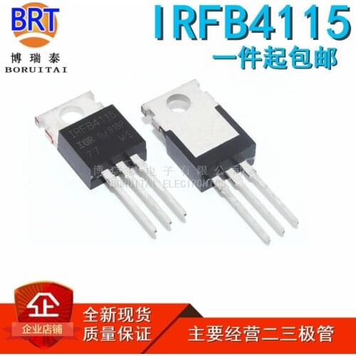 10pcs/lot IRFB4115PBF TO220 IRFB4115 4115 TO-220 IC IRF4115