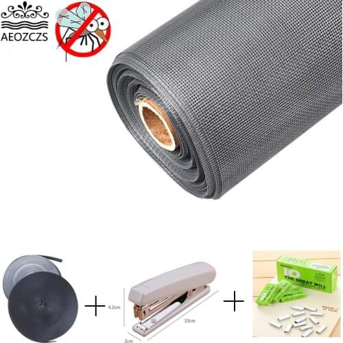 Anti Mosquito Net Curtain Mesh Bug Mosquito Netting Door Window Nano Fly Mosquito Screen Net DIY Custom Window Screen Mesh