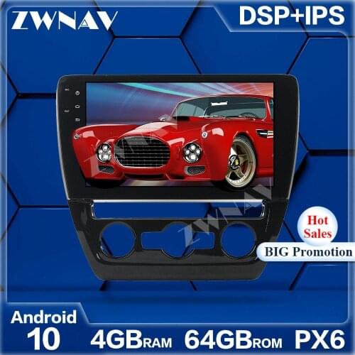 PX6 4+64G Android 10.0 Car Multimedia Player For Volkswagen Sagitar 2015-2016 Navi Radio navi stereo IPS Touch screen head unit