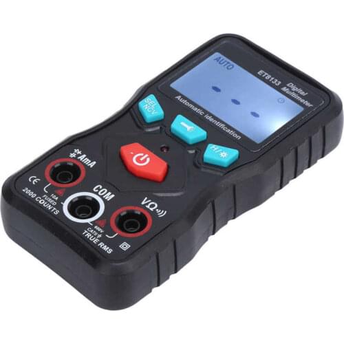 ET8133 Full Automatic Digital Multimeter for Voltage Current Capacitance Diode Buzzer Testing