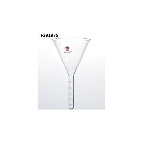 F291975 synthware,Funnel, Solvent addition, Stem O.D. *Length:19*75