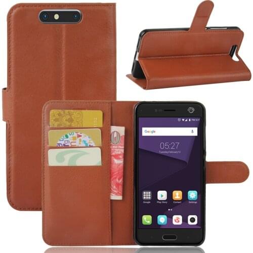 Flip cellphone case for ZTE Blade V8,50pcs/lot,TPU leather flip wallet protective case cover for ZTE Blade V8,free shipping