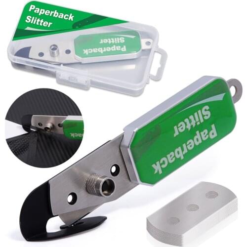 FOSHIO Carbon Fiber Vinyl Cutting Knife Blades Car Wrap Adhesive Film Paperback Slitter Window Tint Sticker Decals Cutter Tool