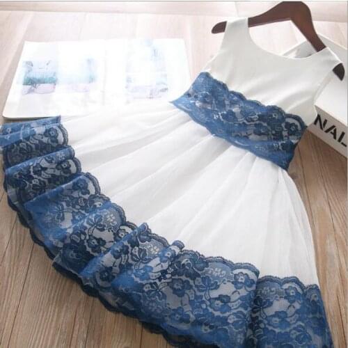 Girls lace dress wholesale children dresses kids clothes