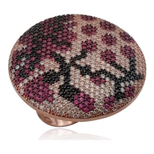 Summer Collection Tree Statement Women Rings 925 Sterling Silver Ladies Rings for Women