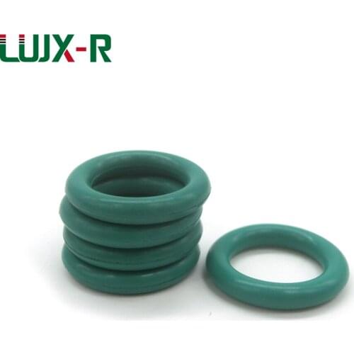 LUJX-R 10pcs 3.1mm O Seal Ring Gasket O-ring Green Oil Proof Washer OD54/55/56/57/58/60/65/75/80/82 O-Ring Fkm O Type Ring