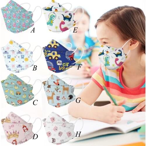 Small Masque Three Laminar 3D One Time Color For 0-3 Age Boys And Girls mascarilla Monder Scarf Halloween Cosplay MasK