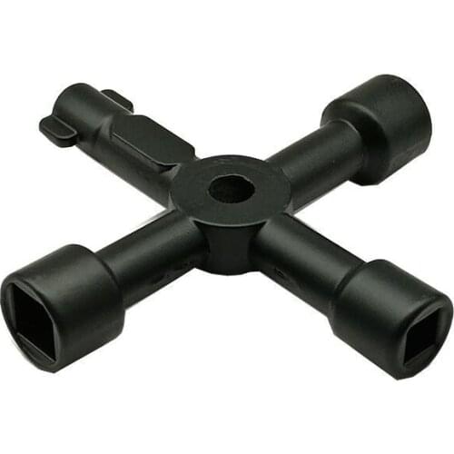 Multifunction Electric Control Cabinet Inside Triangle Wrench Lift Valve for Water Measurement Square Hole Wrench