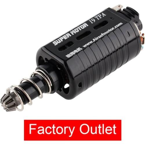 CHF-480WA 19TPA CNC Manufactured Motor Plate Long Axle High Torque Motor For AIRSOFT Upgrade Gel blasters