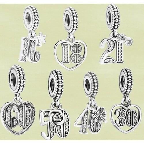 2021 New High-quality 925 Sterling Silver Fashion Pendants, a Variety of Cute Pendants Bring a New Experience, DIY Pendants