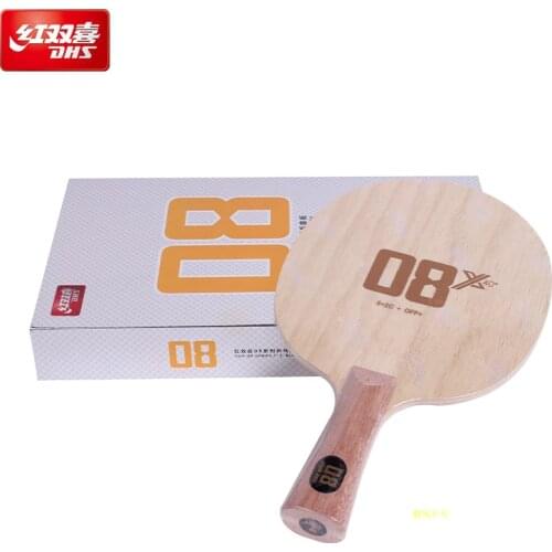 New DHS 08X Table Tennis Blade (Big Head, Defensive Chop Attack) Original DHS 08 X 08-X Chop CARBON Racket Ping Pong Bat Paddle