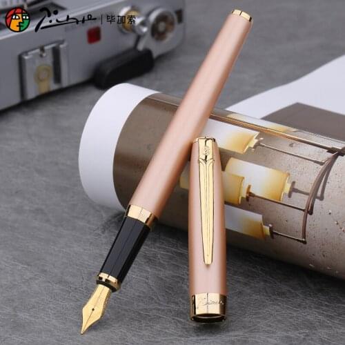 Picasso 717 Fountain Pen 0.38 /0.5mm Nib Luxury Pen High Quality Student Metal Writing Pens,Original Case Option