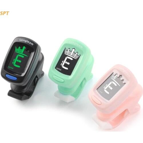 Professional Clip on Tuner for Guitar, Bass, Ukulele, Violin, Viola, Tuning Modes,360 Degree Rotating, Easy to Use XX