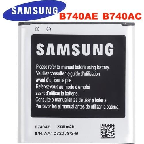 SAMSUNG Original B740AC B740AE battery 2330mAh For Samsung Galaxy S4 Zoom C101 C1010 C105 C105K C105A C101L C101S