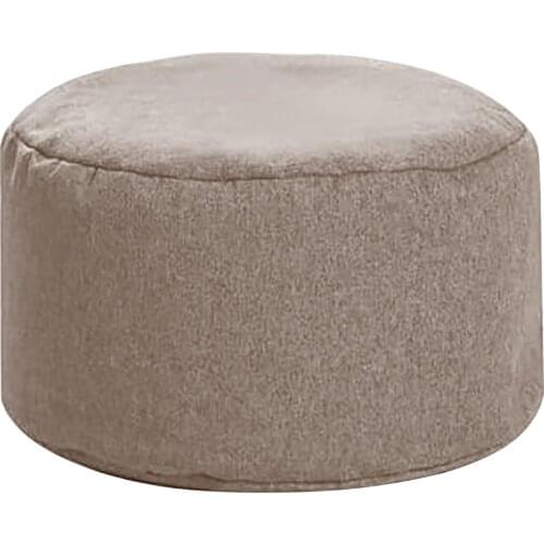 Removable And Washable Linen Cushion Futon Balcony Pedal Cover Fillable Lazy Futon Cushion Round Thick Floor Tatami Pouf