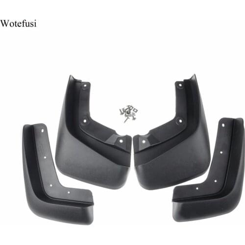 Wotefusi New Front & Rear Mud Flaps Mudflaps Splash Guards Set Kit For Volvo XC90 2008-2014 2009 2010 2011 2012 2013 [QPA237]