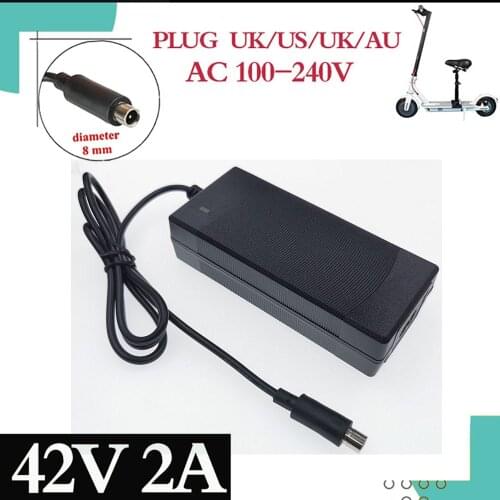 42V 2A Lowest price Electric Scooter Charger Adapter for Xiaomi Mijia M365 Ninebot Es1 Es2 Electric Scooter Accessories charger