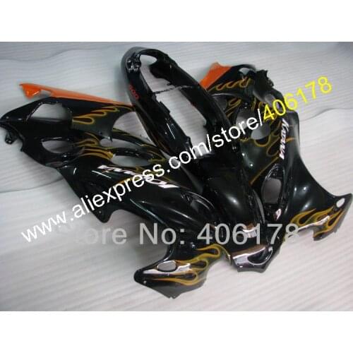 05 06 GSXF750 GSX600F Motorbike Fairing For Suzuki Katana GSX 750f GSX 600f 2005 2006 Flame Bodywork Fairing