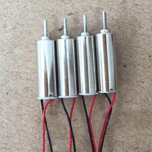 1PCS Long Wrie Micro Mini 412 Coreless Motor 4*12MM DC 1.5V-4.5V 3V 3.7V 60000RPM Ultra-high Speed RC Drone Quadcopter Model