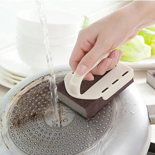 10/1pcs detachable handle melamine sponge magic sponge eraser high density cleaning and descaling kitchen tool accessories