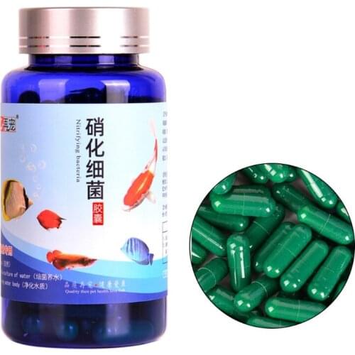 20/30/50/80/100Pcs Aquarium Nitrifying Bacteria Concentrated Capsule Fresh Water Hot
