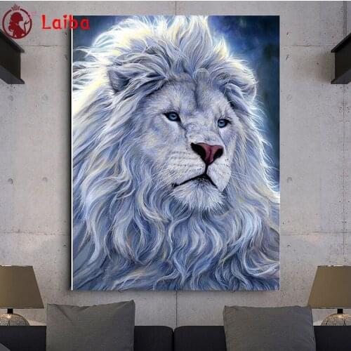 2021 new Diamond Painting Animal art wolf Rhinestone 5D DIY full round square drill Embroidery,Cross Stitch,diamond Mosaic Sale