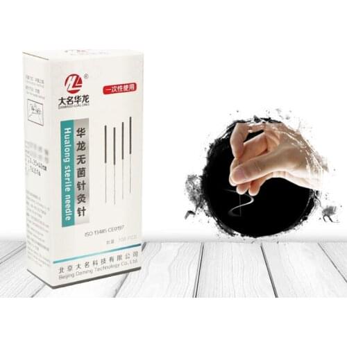 5 *100pcs Authentic Acupuncture Needle Disposable Sterile acupuncture needles Tube Needle Beauty Needle SPA Health Care