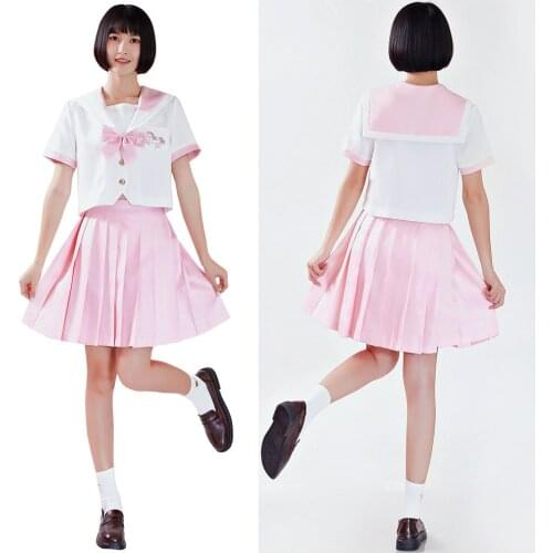 Anime Orthodox JK uniform skirt genuine sailor suit Japanese girl soft girl college style sweet autumn Japanese college Dress