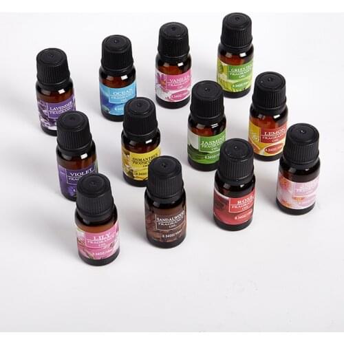 10ml Car Flavoring 6 Flavors Car Natural Plant Essential Air Humidifier Freshener Water Soluble Perfume Oil Car Air-freshener