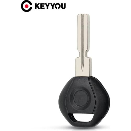 KEYYOU Uncut Transponder Ignition blank Key Shell case fob HU58 Blade for BMW 3 5 6 series X3 X5 Z4 Z8 for E36 E34 E38 E39