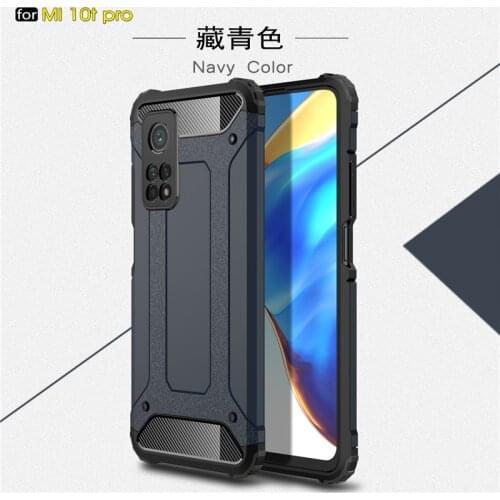 For Cover Xiaomi Mi 10 T 10T Pro Case For Mi 10T Pro Capas Shockproof PC Phone Cover For Redmi Note 8 9 S Mi 10T Pro Lite Fundas