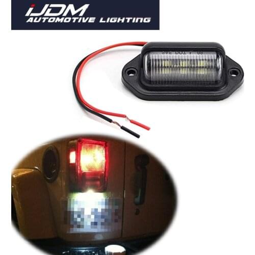 12V Add-On LED Lamps Truck SUV Trailer Van As License Plate Lights, Step Courtesy Lights,Dome/Cargo Lights or Under Hood Lights