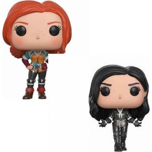 The Witchers CIRI GERALT Triss 153# Yennefer 150# Vinyl Action Figure Collection Model Toys for Children Birthday Gift