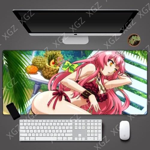 Yuzuoan XL Anime Levi Ackerman Gaming Computer Mouse Pad RGB Large Mouse Carpet Large Mouse Pad Attack Titan Dirty Pad