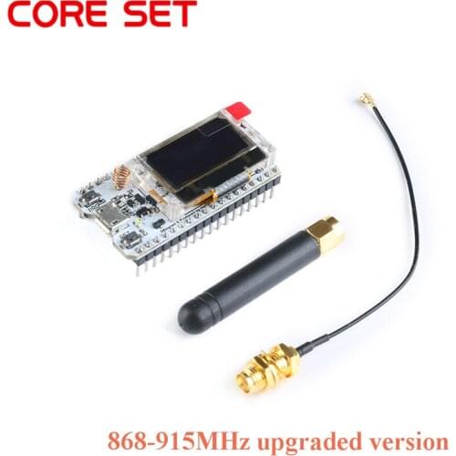 868MHz/915MHz LoRa ESP32 Oled Wifi SX1276 Module IOT with Antenna Electronic diy kit pcb New Version 2018 For Arduino