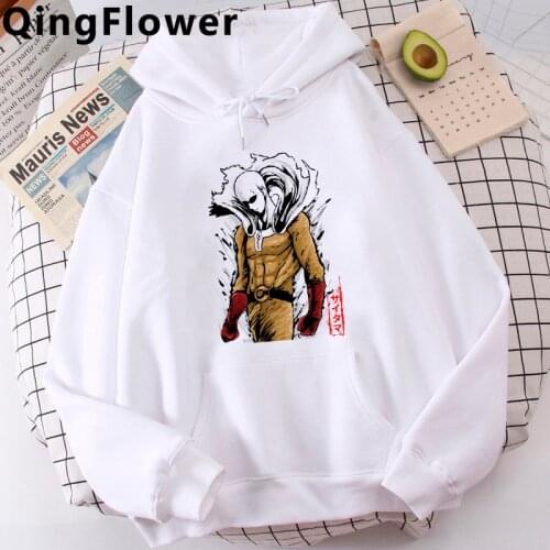 One Punch Man Saitama hoodies male harajuku Ulzzang anime grunge men hoody hoddies 2021