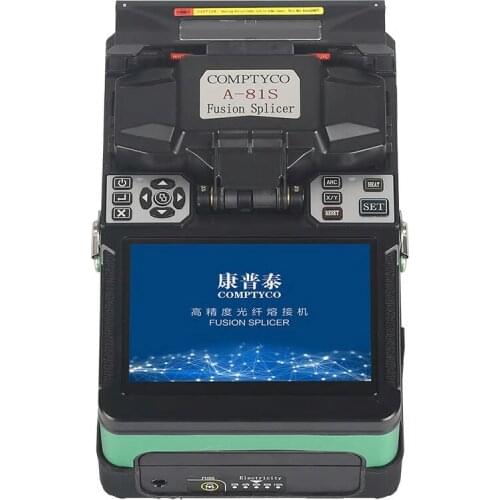 Orange Fully Automatic A-81S Fusion Splicer Machine Fiber Optic Fusion Splicer Fiber Optic Splicing Machine fiber optic welder