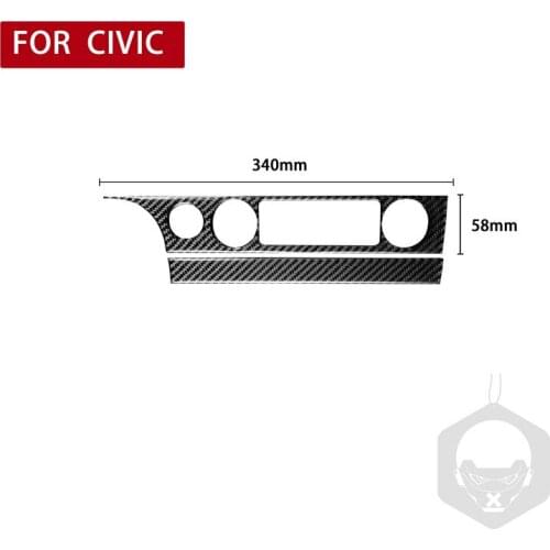 For Civic 8 Gen 2006-2011 Car Air Conditioning Button Panel