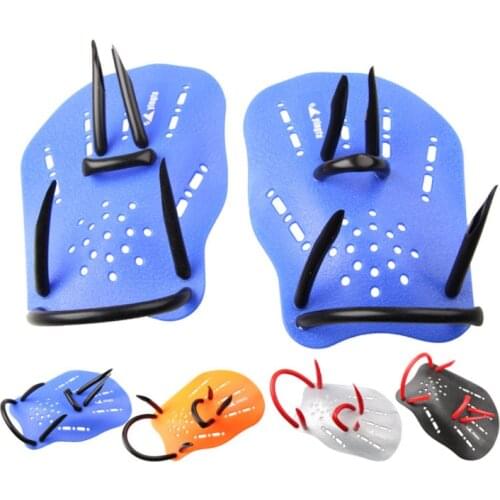 Diving Gloves Fins Adults Children Men Women Training Hand Paddles Kids Beginner Arm Pull Silicone Webbed Swimming Gloves