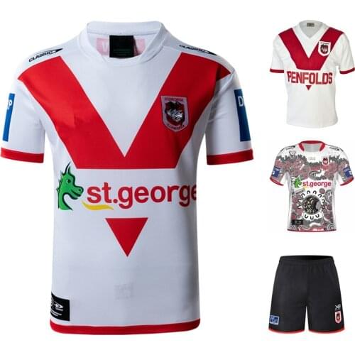 Rugby jersey 2021 2022 St George Illawarra Dragons Rugby Jerseys 1979 Retro Rugby shirt