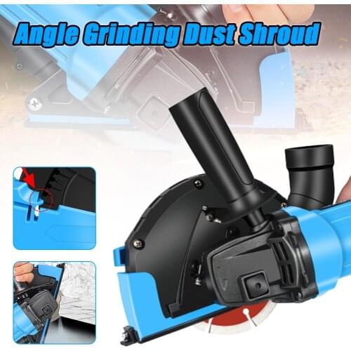 Universal Surface Cutting Dust Shroud For Angle Grinder 4 Inch To 5 Inch Dust Collector Attachment Cover Tool Durable Dropship
