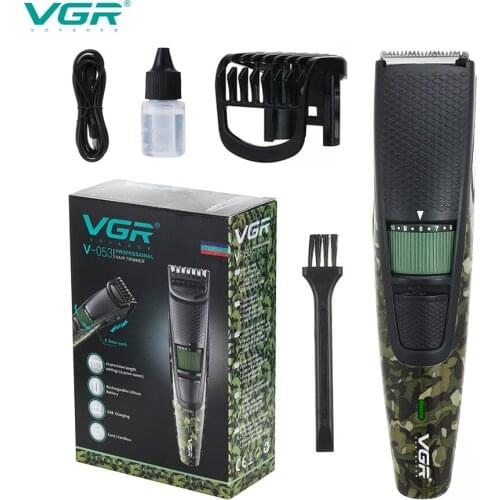 VGR V-053 professional hair trimmer for men Facial body Shaving electric hair clipper beard trimmer Haircut machine grooming