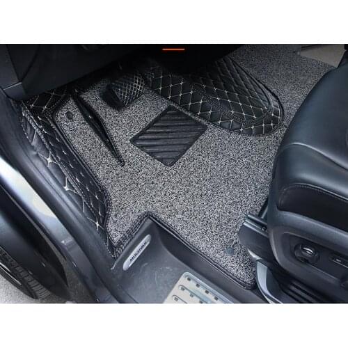 High quality rugs! Custom special car floor mat for Volkswagen Multivan T5 T6 2 seats 2021-2003 waterproof double layers carpets