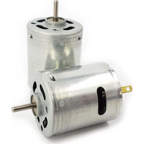 Mabuchi RS-360SH-3560 motor DC 3V-7.4V 3.7V 6V 19000RPM high-speed precision massager electric water pump motor