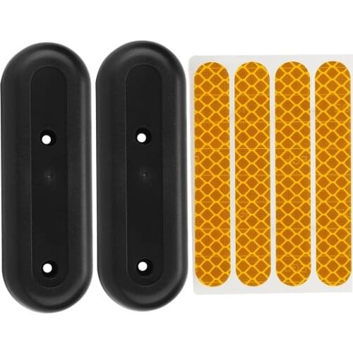 Scooter Rear Wheel Hub Protective Shell Case Rear Fork Cover With Reflective Sticker for Xiaomi Ninebot MAX-30 Electric Scooter