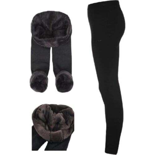 Seamless Stretchy Tights For Women, Team Sports Tights, Thermal Wear, Black plush Tights, Yoga Pants, Sports Ladies Tights